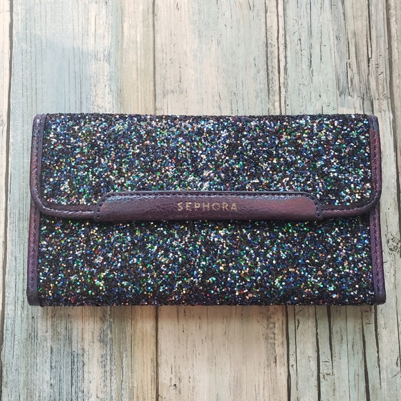 Sephora Handbags - Sephora Makeup Brush Sparkle Wallet.